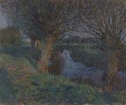 John Singer Sargent At Calcot painting